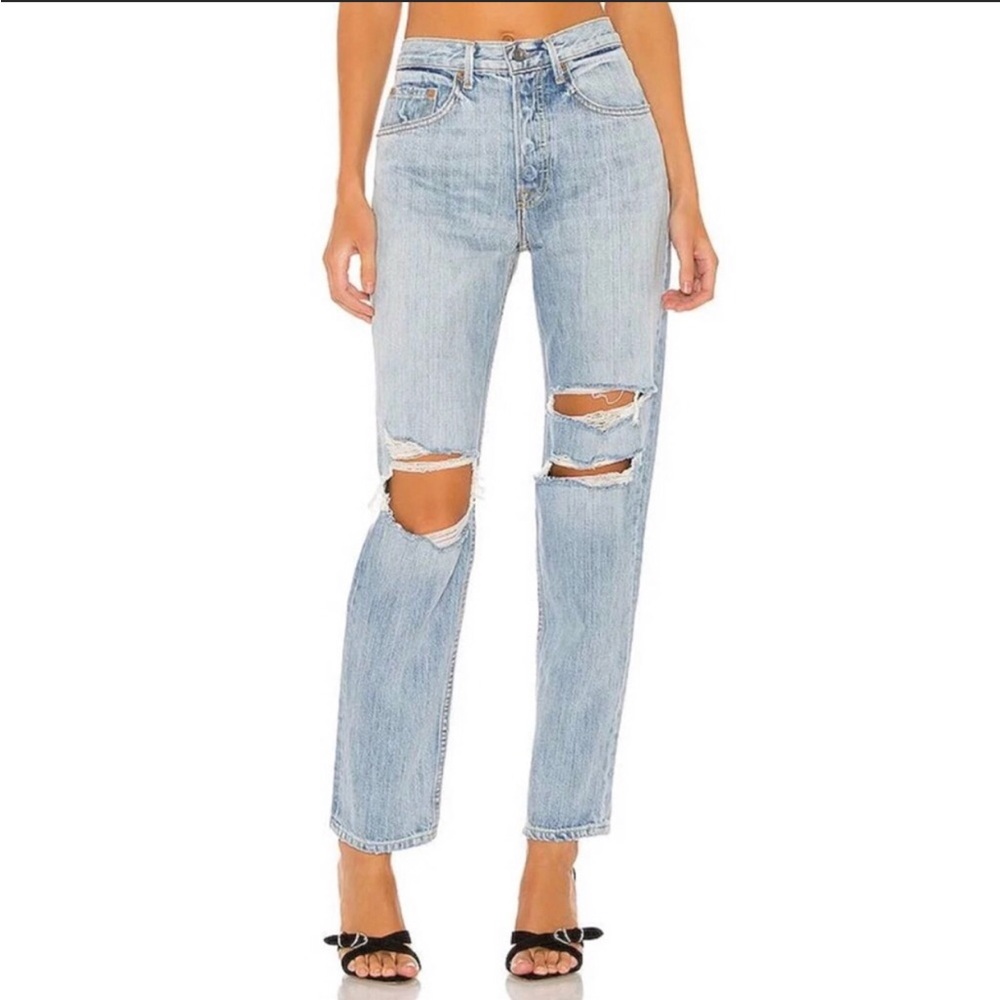 GRLFRND Isabeli Distressed Jeans 25 - Picture 1 of 14